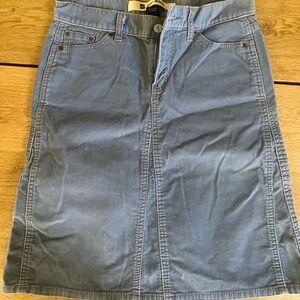 GAP Light Blue Denim skirt